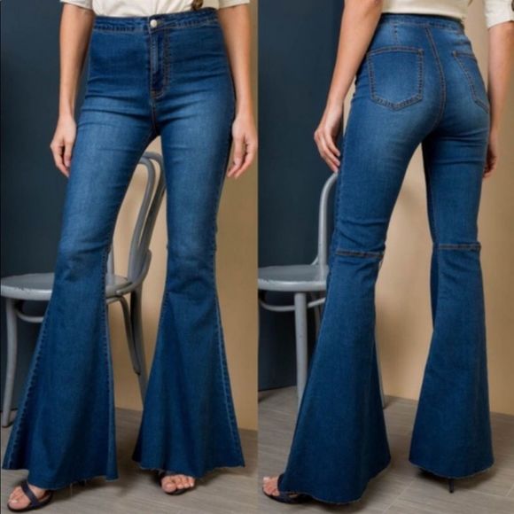 Aluna Levi flared leg, high waisted jeans - Picture 4 of 10